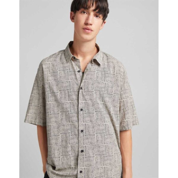 خرید پیراهن آستین کوتاه مردانه برشکا کد 99802 | فروشگاه اینترنتی بانی استایل