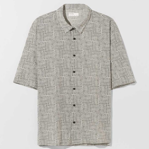 خرید پیراهن آستین کوتاه مردانه برشکا کد 99802 | فروشگاه اینترنتی بانی استایل