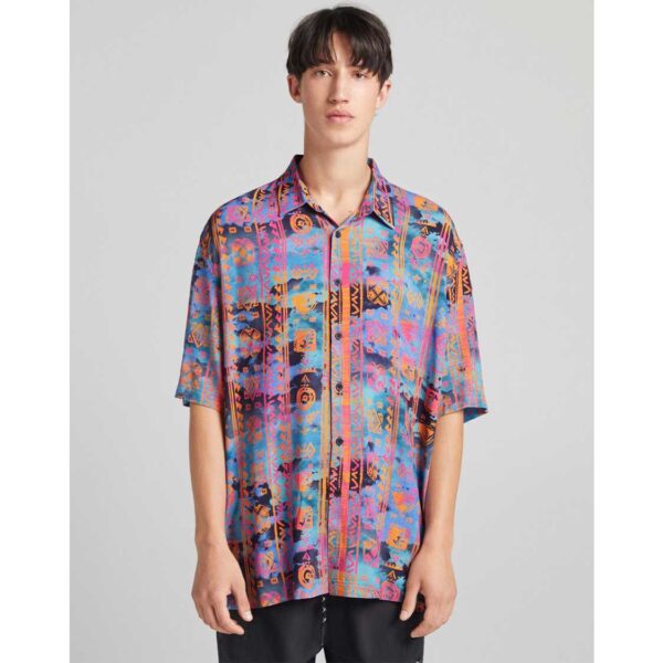 خرید پیراهن طرح دار مردانه برشکا کد 99825 | فروشگاه اینترنتی بانی استایل