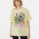 خرید تی شرت آستین کوتاه زنانه برشکا 101805 | فروشگاه اینترنتی بانی استایل