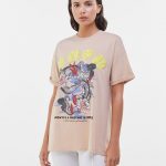 خرید تی شرت آستین کوتاه زنانه برشکا کد 101846 | فروشگاه اینترنتی بانی استایل