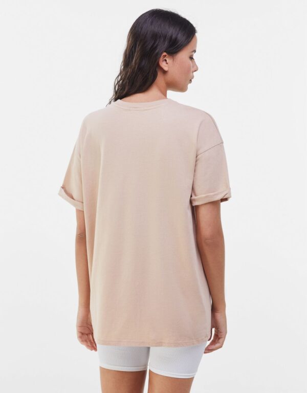 خرید تی شرت آستین کوتاه زنانه برشکا کد 101846 | فروشگاه اینترنتی بانی استایل