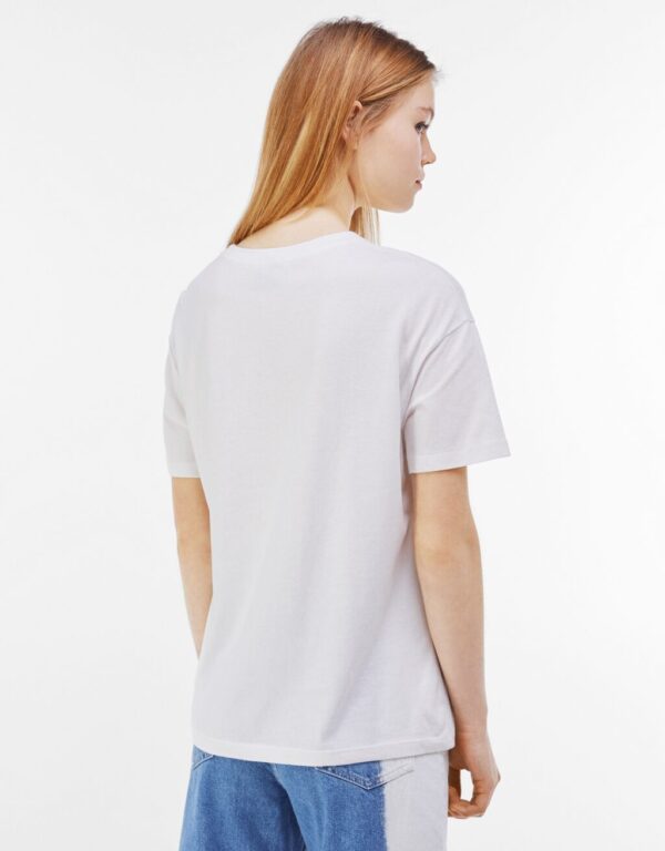 خرید تی شرت آستین کوتاه زنانه برشکا کد 101867 | فروشگاه اینترنتی بانی استایل