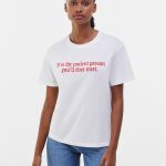 خرید تی شرت آستین کوتاه زنانه برشکا کد 101887 | فروشگاه اینترنتی بانی استایل