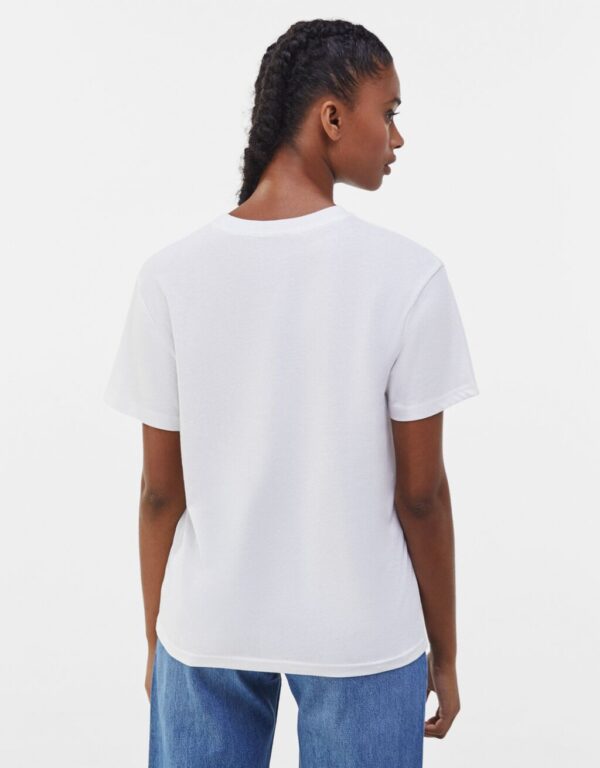 خرید تی شرت آستین کوتاه زنانه برشکا کد 101887 | فروشگاه اینترنتی بانی استایل