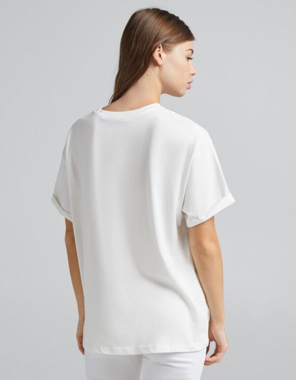 خرید تی شرت آستین کوتاه زنانه برشکا کد 101896 | فروشگاه اینترنتی بانی استایل