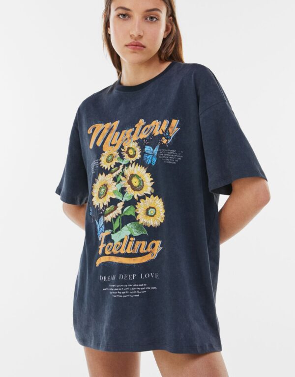 خرید تی شرت زنانه برشکا کد 102042 | فروشگاه اینترنتی بانی استایل