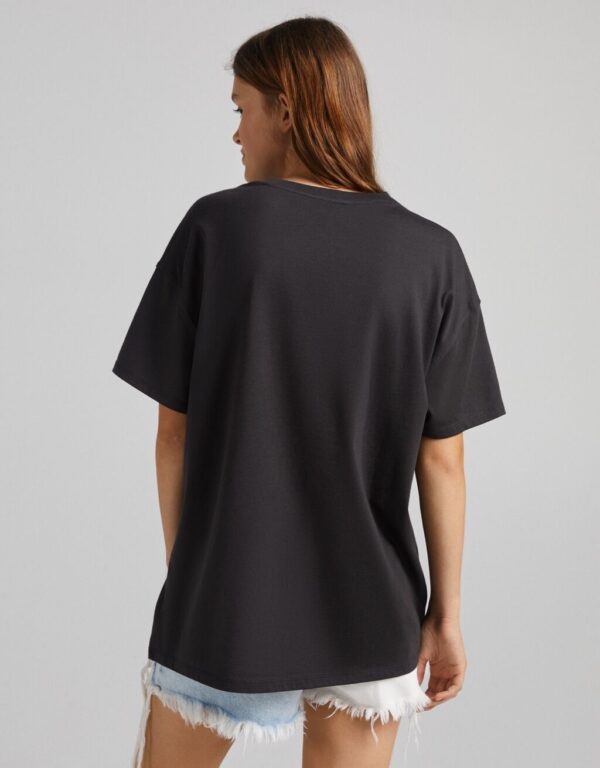 خرید تی شرت آستین کوتاه زنانه برشکا کد 102087 | فروشگاه اینترنتی بانی استایل