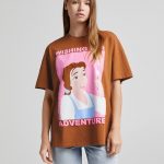 خرید تی شرت آستین کوتاه زنانه برشکا کد 102099 | فروشگاه اینترنتی بانی استایل