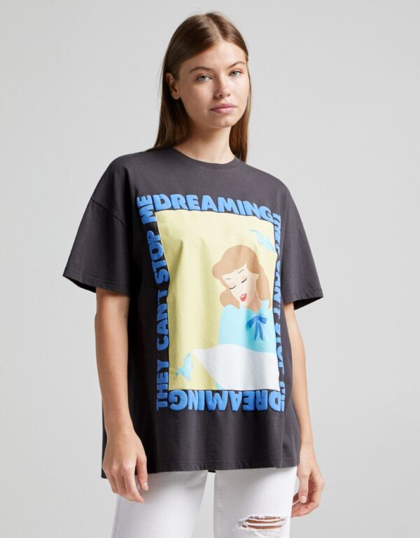 خرید تی شرت آستین کوتاه زنانه برشکا کد 102109 | فروشگاه اینترنتی بانی استایل