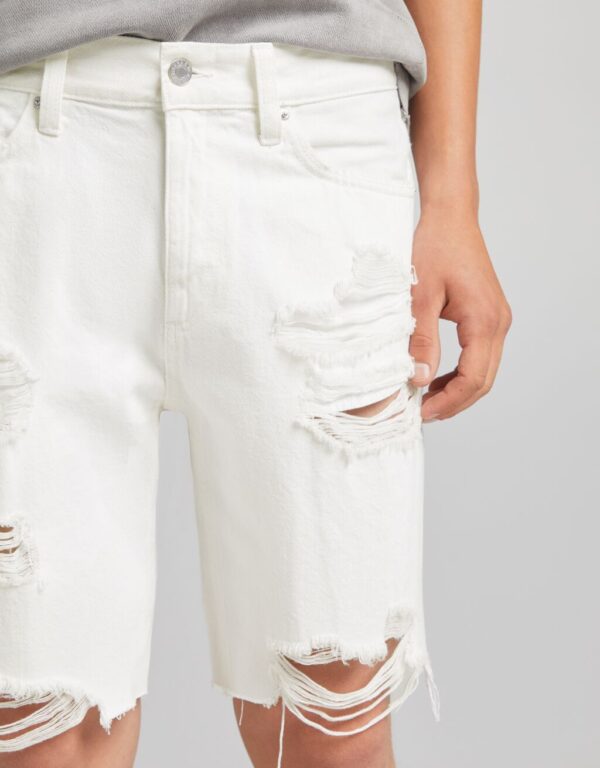 خرید شلوارک جین مردانه برشکا کد 105100 | فروشگاه اینترنتی بانی استایل