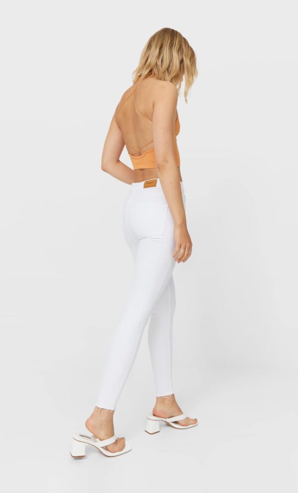 خرید شلوار جین زنانه استرادیواریوس کد 105591 | فروشگاه اینترنتی بانی استایل