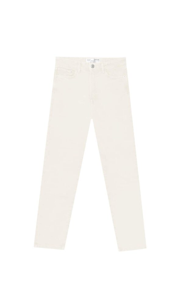 خرید شلوار جین مام استایل زنانه استرادیواریوس کد 105898 | بانی استایل
