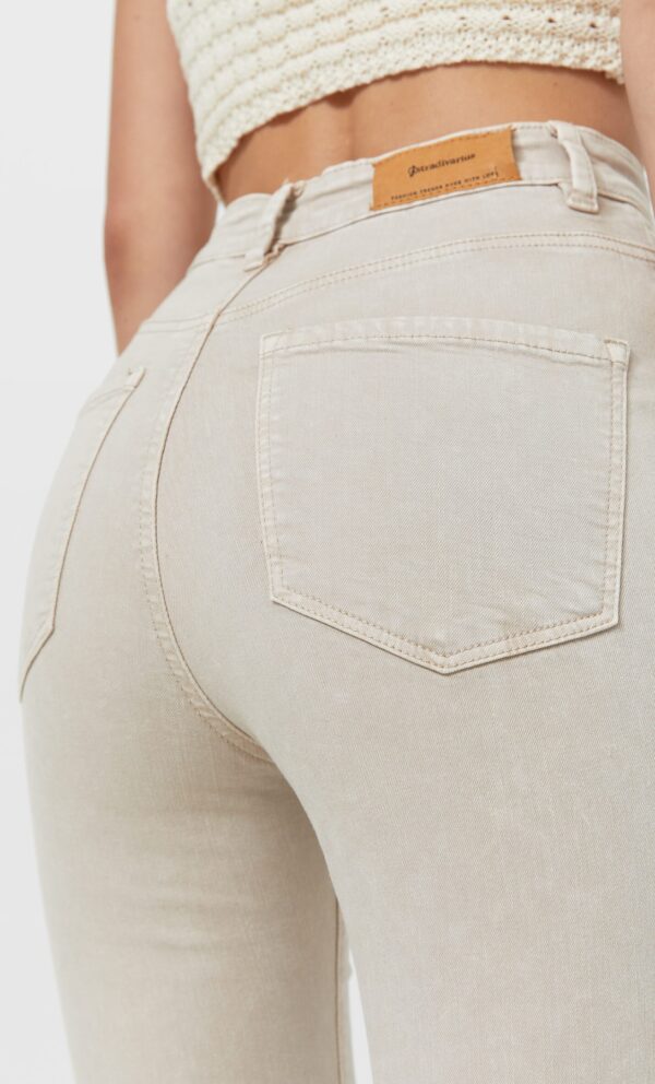 خرید شلوار جین زنانه استرادیواریوس کد 105805 | فروشگاه اینترنتی بانی استایل
