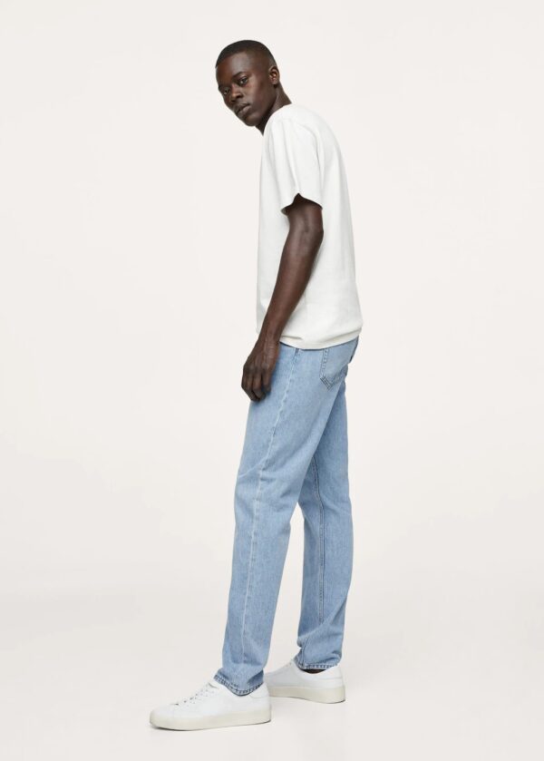 خرید شلوار جین راسته مردانه منگو کد 110823 | بانی استایل