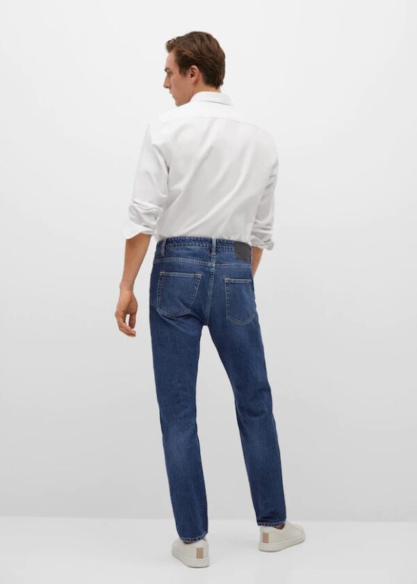 خرید شلوار جین راسته مردانه منگو کد 110879 | بانی استایل