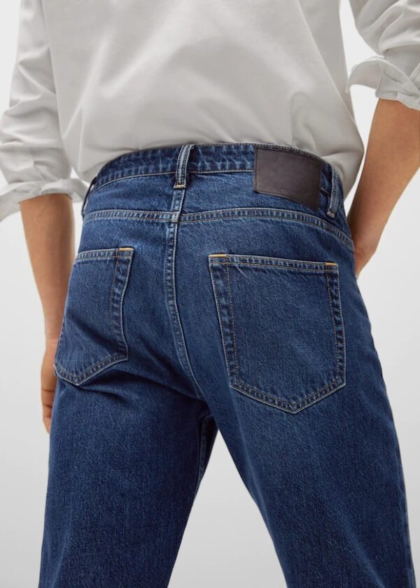 خرید شلوار جین راسته مردانه منگو کد 110879 | بانی استایل