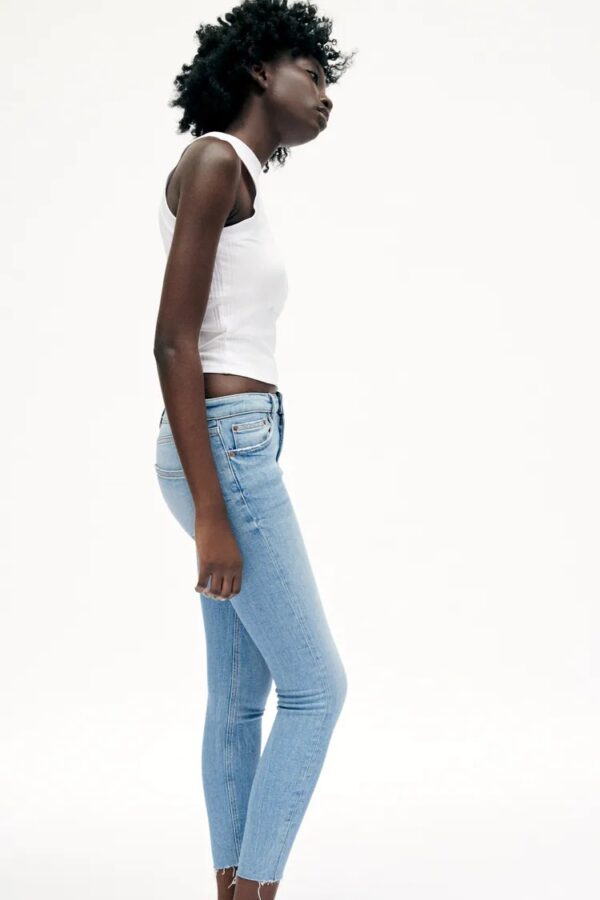 خرید شلوار جین جذب زنانه زارا 114963 | بانی استایل
