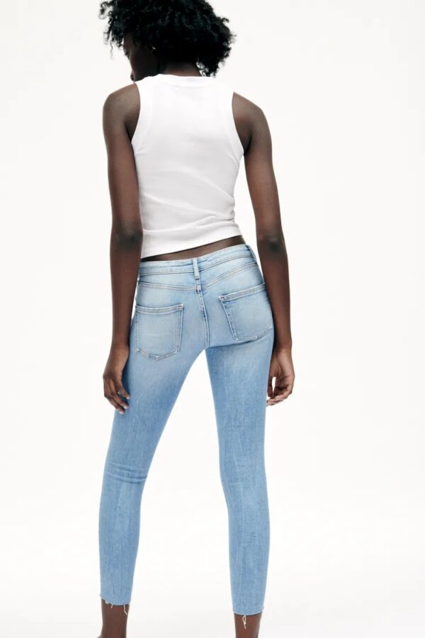 خرید شلوار جین جذب زنانه زارا 114963 | بانی استایل