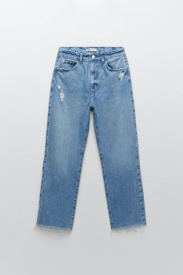 خرید شلوار جین زنانه زارا کد 114977 | بانی استایل