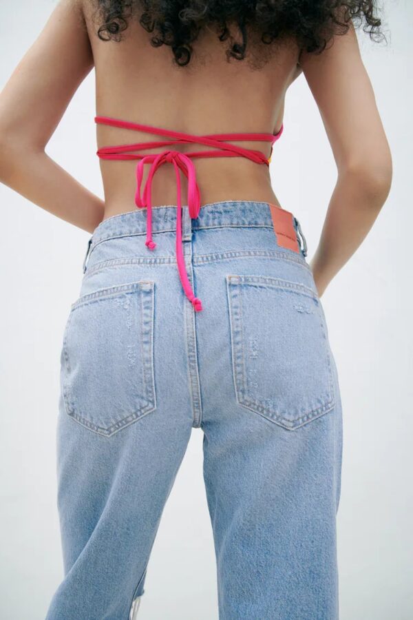 خرید شلوار جین زنانه زارا کد 114978 | بانی استایل
