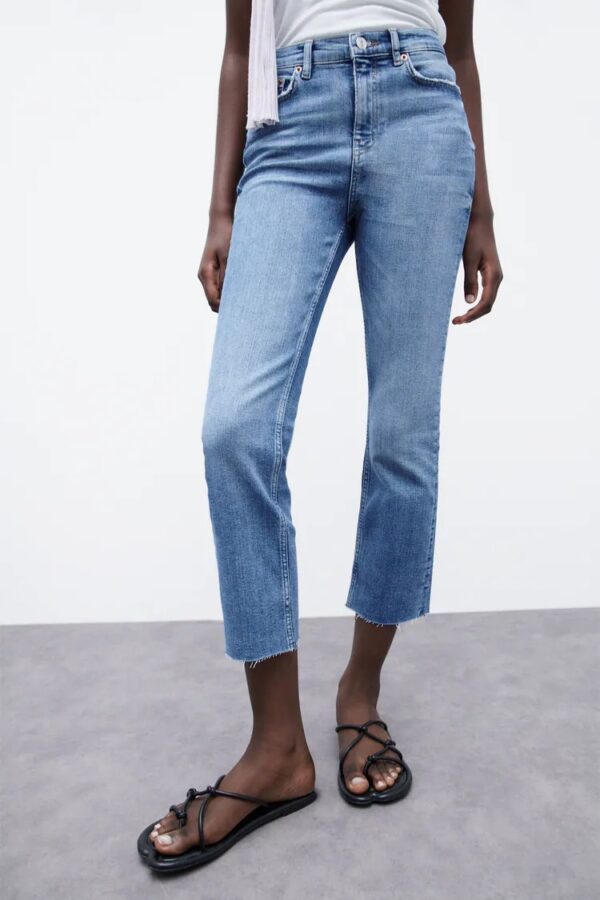 خرید شلوار جین زنانه زارا کد 114982 | بانی استایل