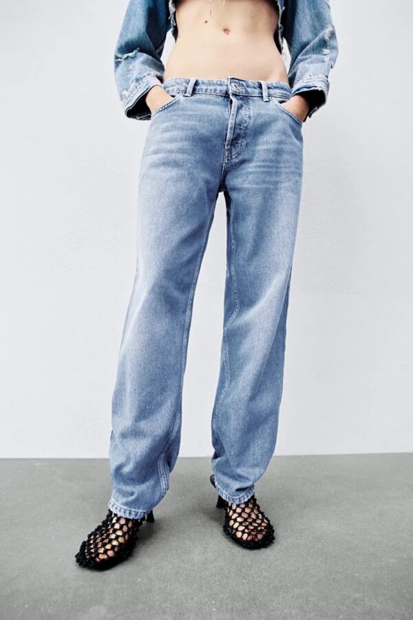خرید شلوار جین زنانه زارا کد 115006 | بانی استایل