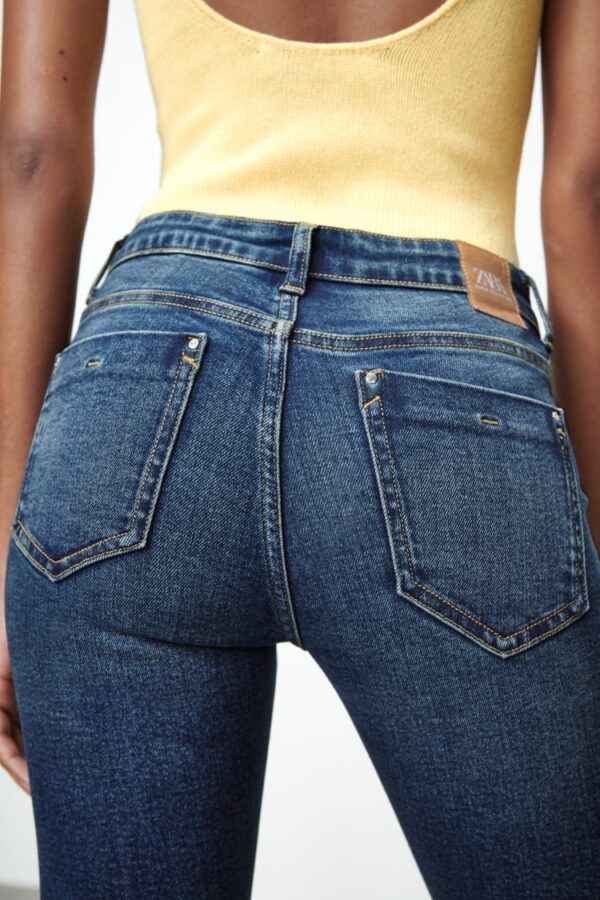 خرید شلوار جین جذب زنانه زارا کد 115010 | بانی استایل