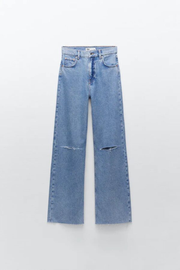 خرید شلوار جین زنانه زارا کد 115013 | بانی استایل