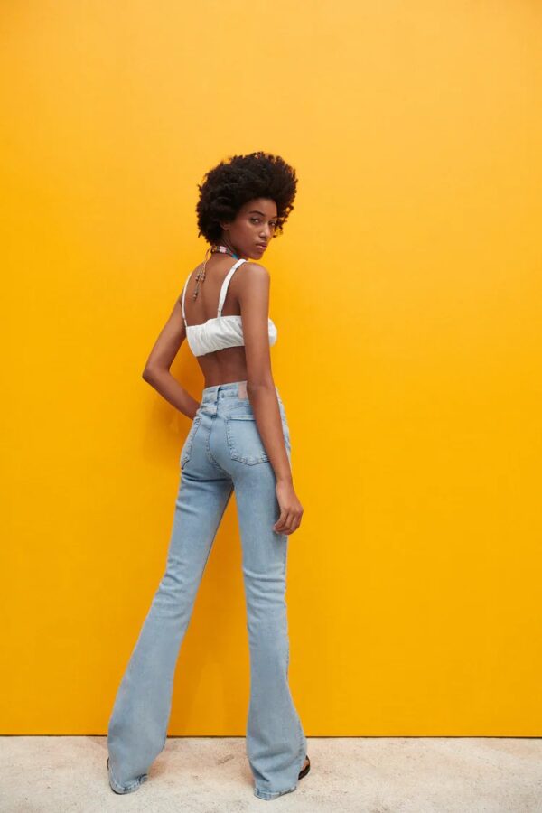 خرید شلوار جین زنانه زارا کد 115025 | بانی استایل