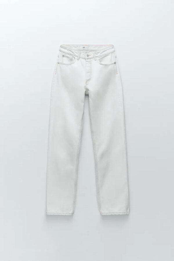 خرید شلوار جین راسته زنانه زارا کد 115511 | بانی استایل