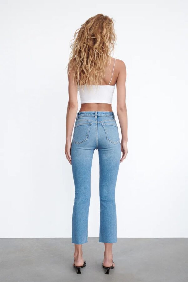 خرید شلوار جین زنانه زارا کد 115541 | بانی استایل