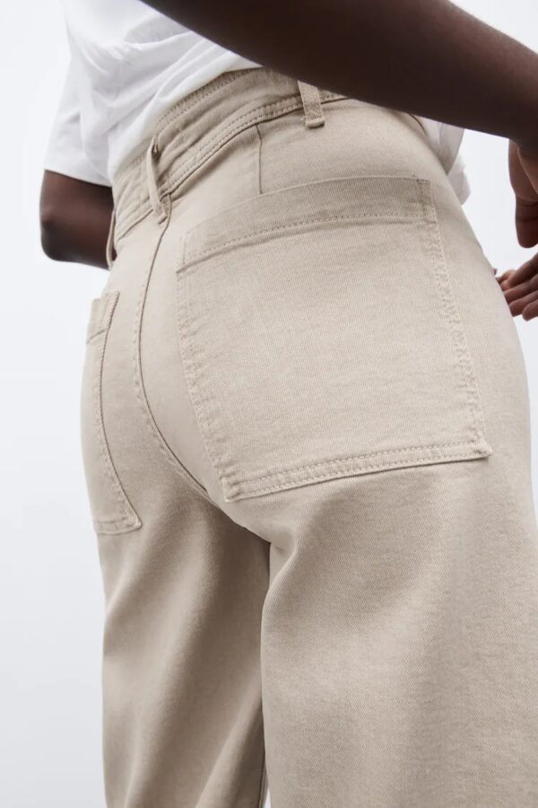 خرید شلوار جین راسته زنانه زارا کد 115878 | بانی استایل