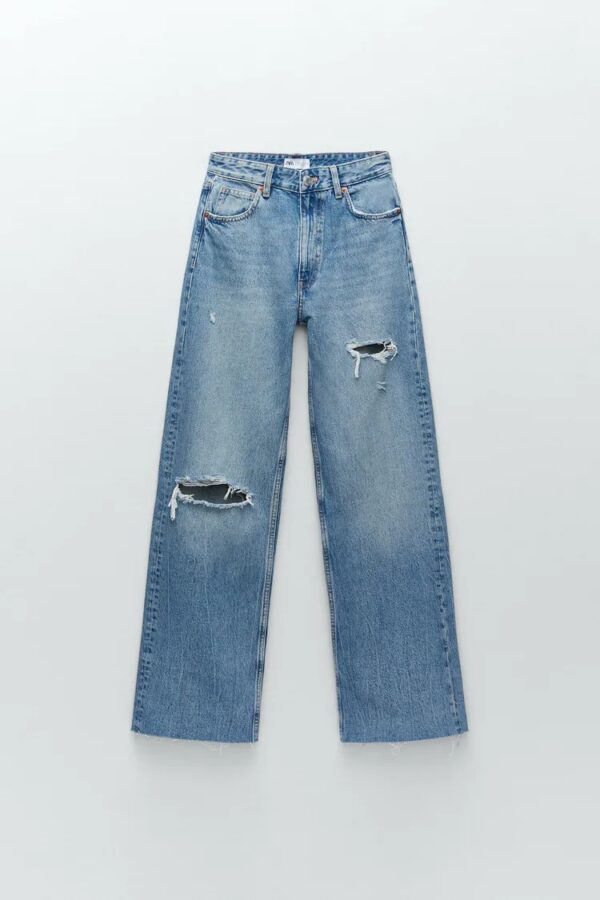 خرید شلوار جین زنانه زارا کد 116649 | بانی استایل