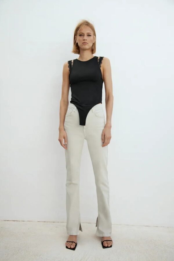 خرید شلوار جین زنانه زارا کد 116676 | بانی استایل