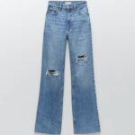 خرید شلوار جین زنانه زارا کد 116738 |بانی استایل