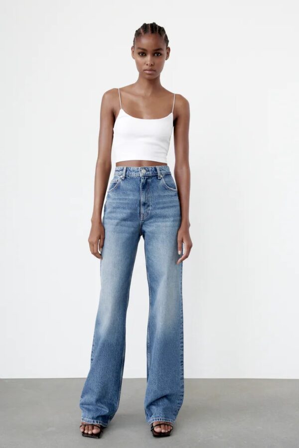 خرید شلوار جین زنانه زارا کد 116749 | بانی استایل