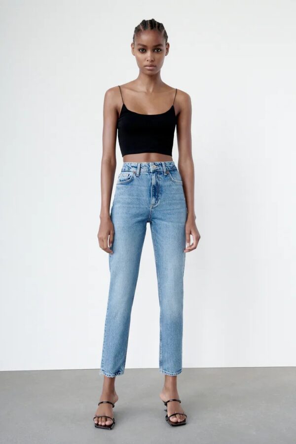 خرید شلوار جین زنانه زارا کد 116989 | بانی استایل