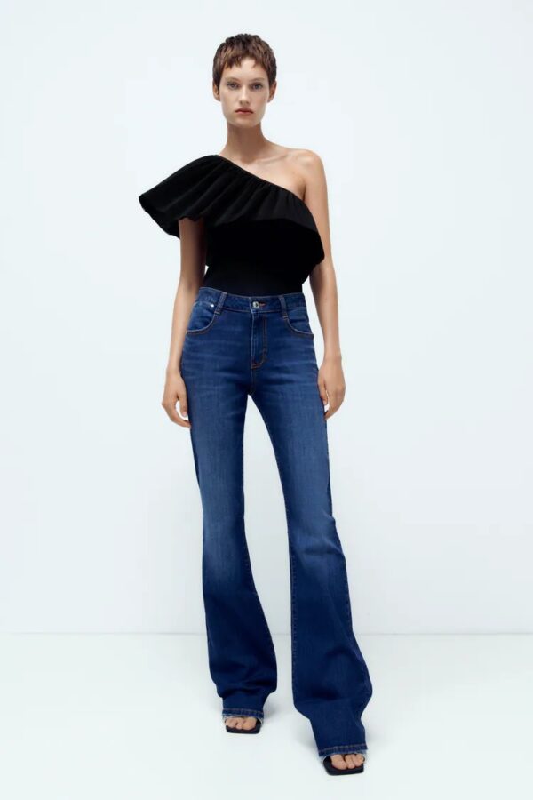 خرید شلوار جین زنانه زارا کد 116996 | بانی استایل