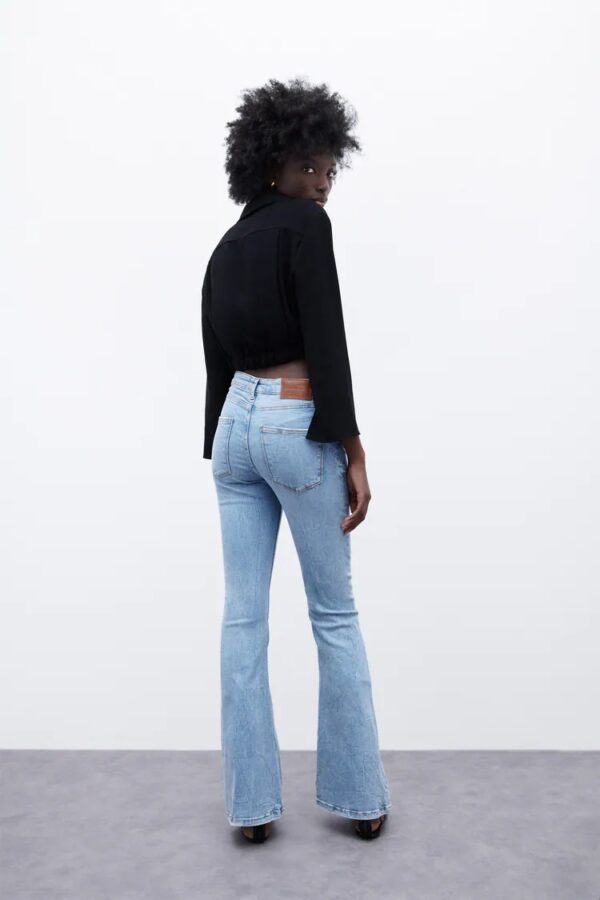 خرید شلوار جین زنانه زارا کد 117004 | بانی استایل