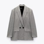 خرید کت تک زنانه زارا کد 141092 | بانی استایل
