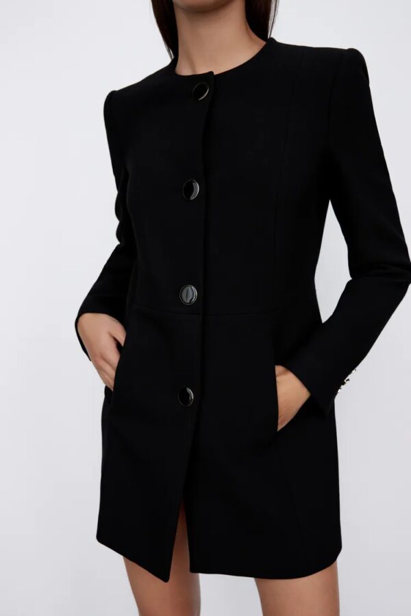 خرید کت بلند زنانه زارا کد 141328 | بانی استایل