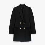 خرید کت بلند زنانه زارا کد 141348 | بانی استایل