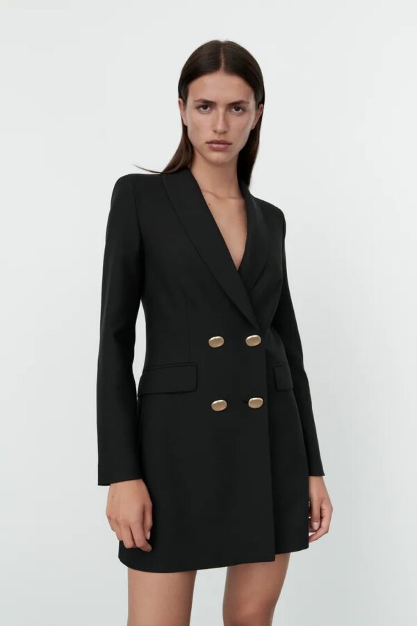 خرید کت بلند زنانه زارا کد 141348 | بانی استایل