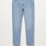 خرید شلوار جین راسته مردانه منگو کد 143813 | بانی استایل