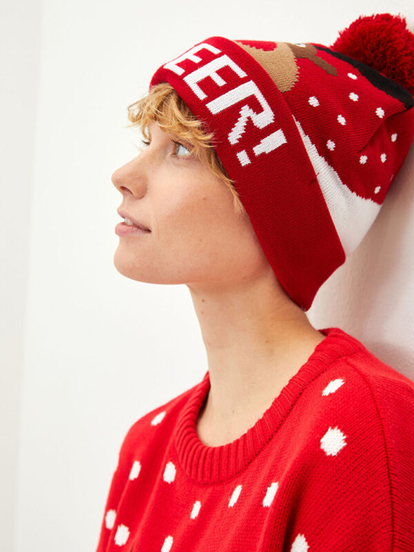 خرید کلاه کریسمس زنانه ال سی وایکیکی کد 180011 | بانی استایل