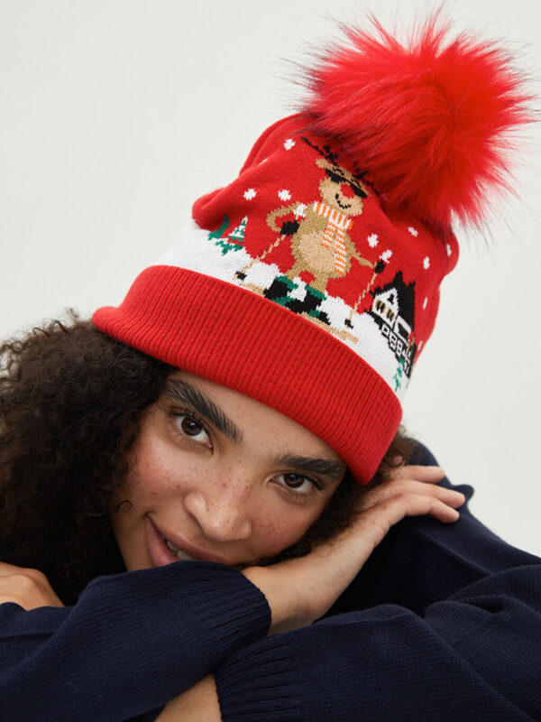 خرید کلاه کریسمس زنانه ال سی وایکیکی کد 180012 | بانی استایل