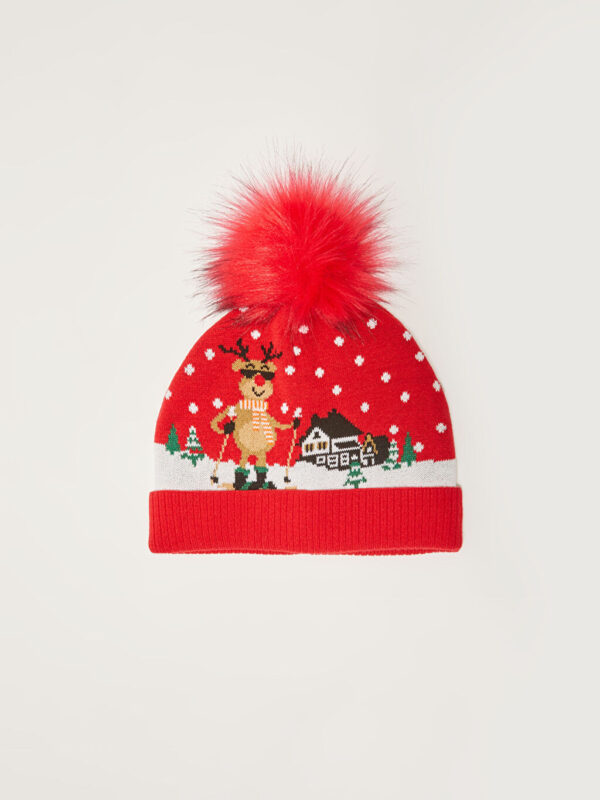 خرید کلاه کریسمس زنانه ال سی وایکیکی کد 180012 | بانی استایل
