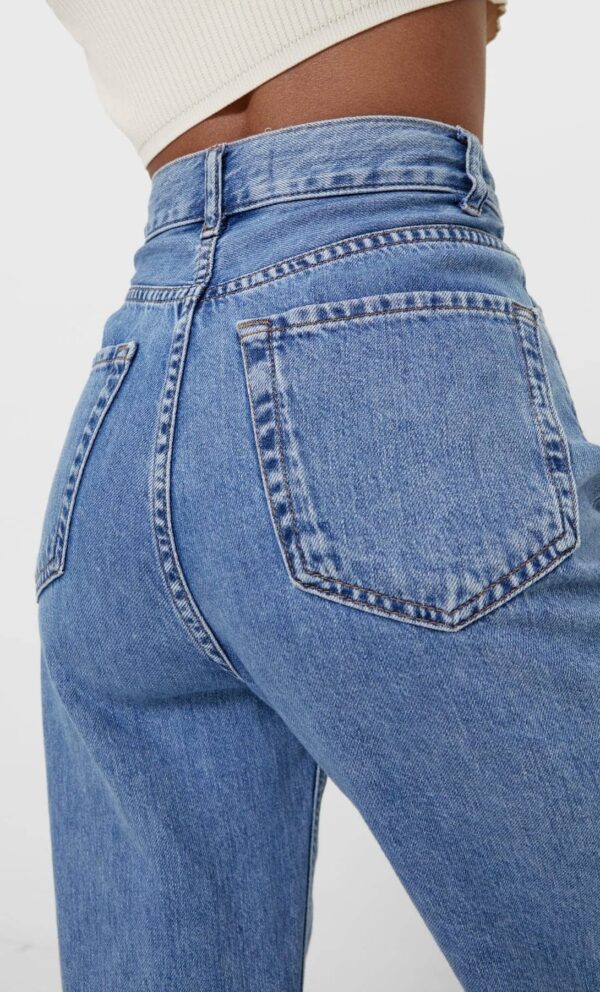 خرید شلوار جین زنانه استرادیواریوس کد 184207 | بانی استایل