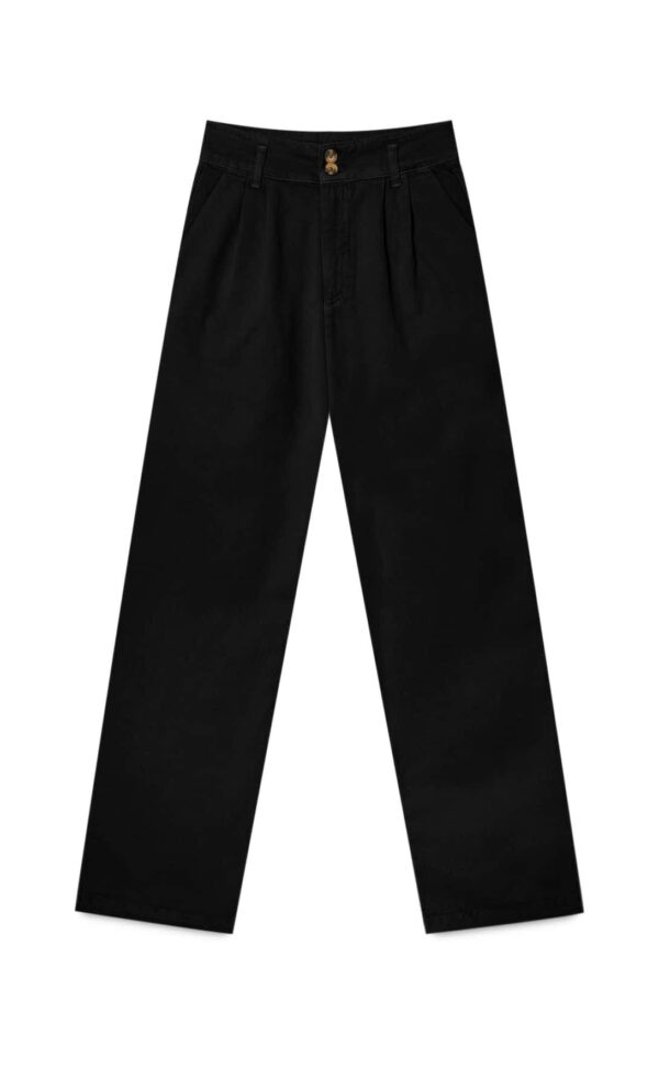 خرید شلوار جین دمپا گشاد زنانه استرادیواریوس کد 184220 | بانی استایل